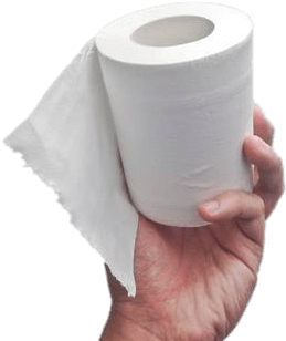 Bloody Zombie Hand Transparent Png Sticker - Toilet Paper (478x359), Png Download