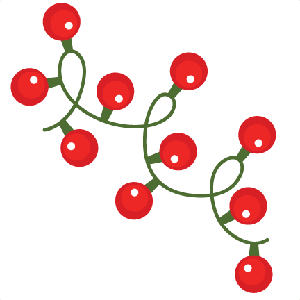Christmas Lights Clipart File - Clip Art (432x432), Png Download