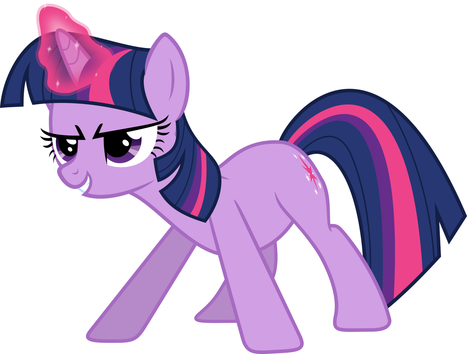 Twilight Magic Obedience Training By Vladimirmacholzraum - Mlp Twilight Sparkle Magic (1600x1214), Png Download