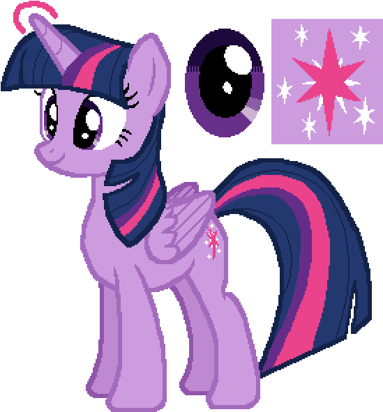 Twilight Sparkle - Mlp Twilight Color Guide (600x600), Png Download