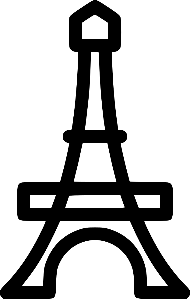 Eifel Tower - - Eiffel Tower (624x980), Png Download