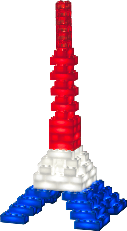 Light Stax Guitar Light Stax Eiffel-tower - Light Eiffel Tower Toys (800x800), Png Download