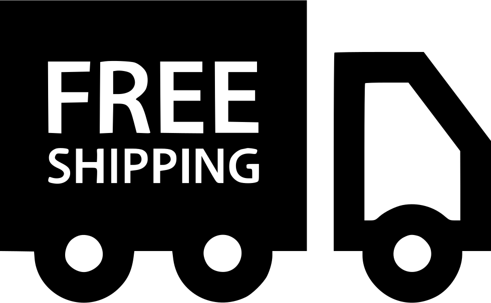 Free Shipping Truck - Free Shipping (980x606), Png Download