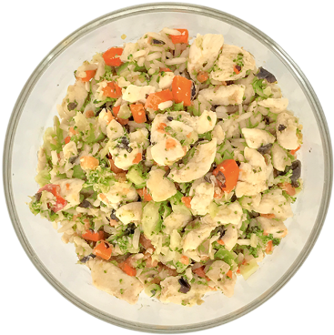 Chicken Macaroni - Italian Food Top View Png (400x500), Png Download