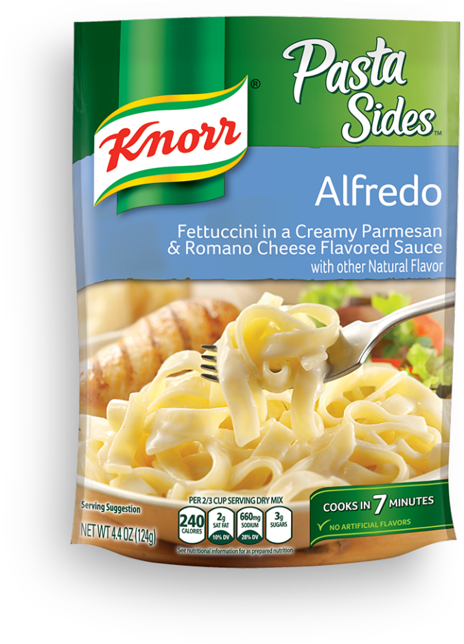 Pasta Sides Alfredo (985x985), Png Download