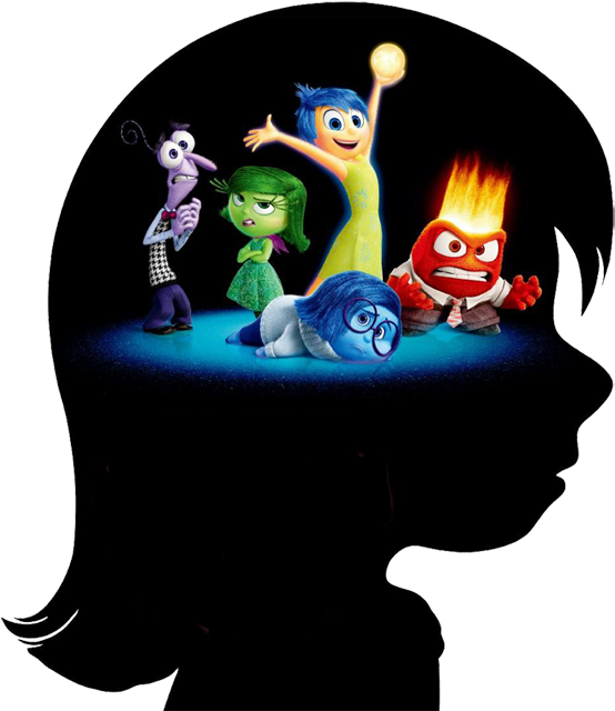 Insideouthead - Inside Head Disney Movie (576x658), Png Download