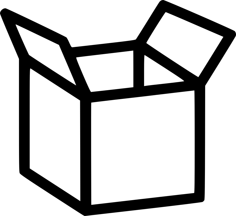 Open Box Shipping Package Delivery Comments - Box Icon Png (980x898), Png Download