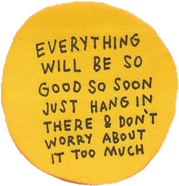 Yellow Overlays - Sticker Tumblr Yellow Png (500x494), Png Download