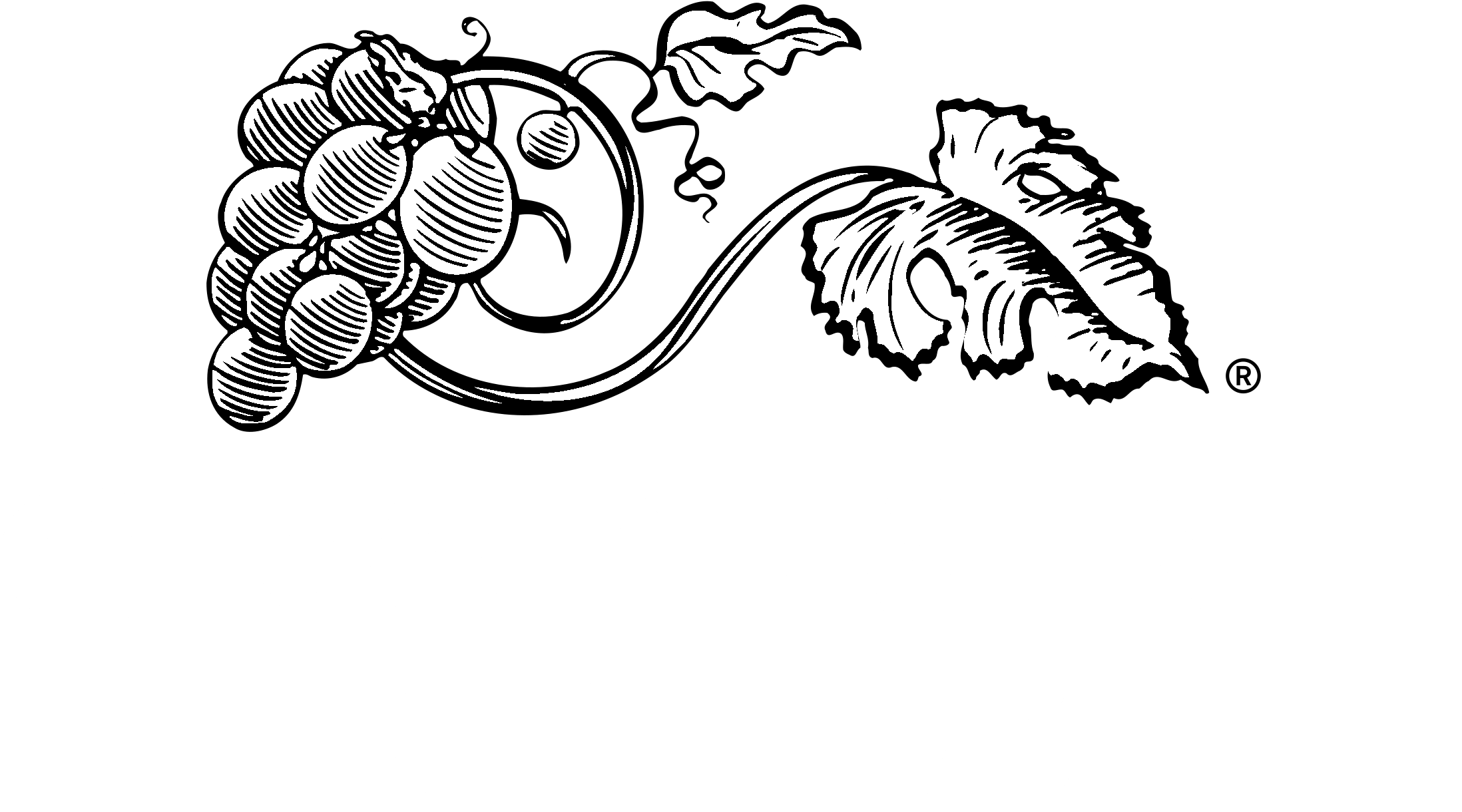 Grapevine Mills Logo Black And White - Grapevine Vector (2400x2400), Png Download
