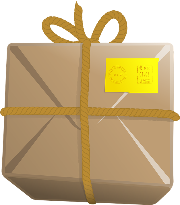 Clip Transparent Ltl Vs Parcel Christopher Morgan Fulfillment - Parcel Clipart (626x720), Png Download
