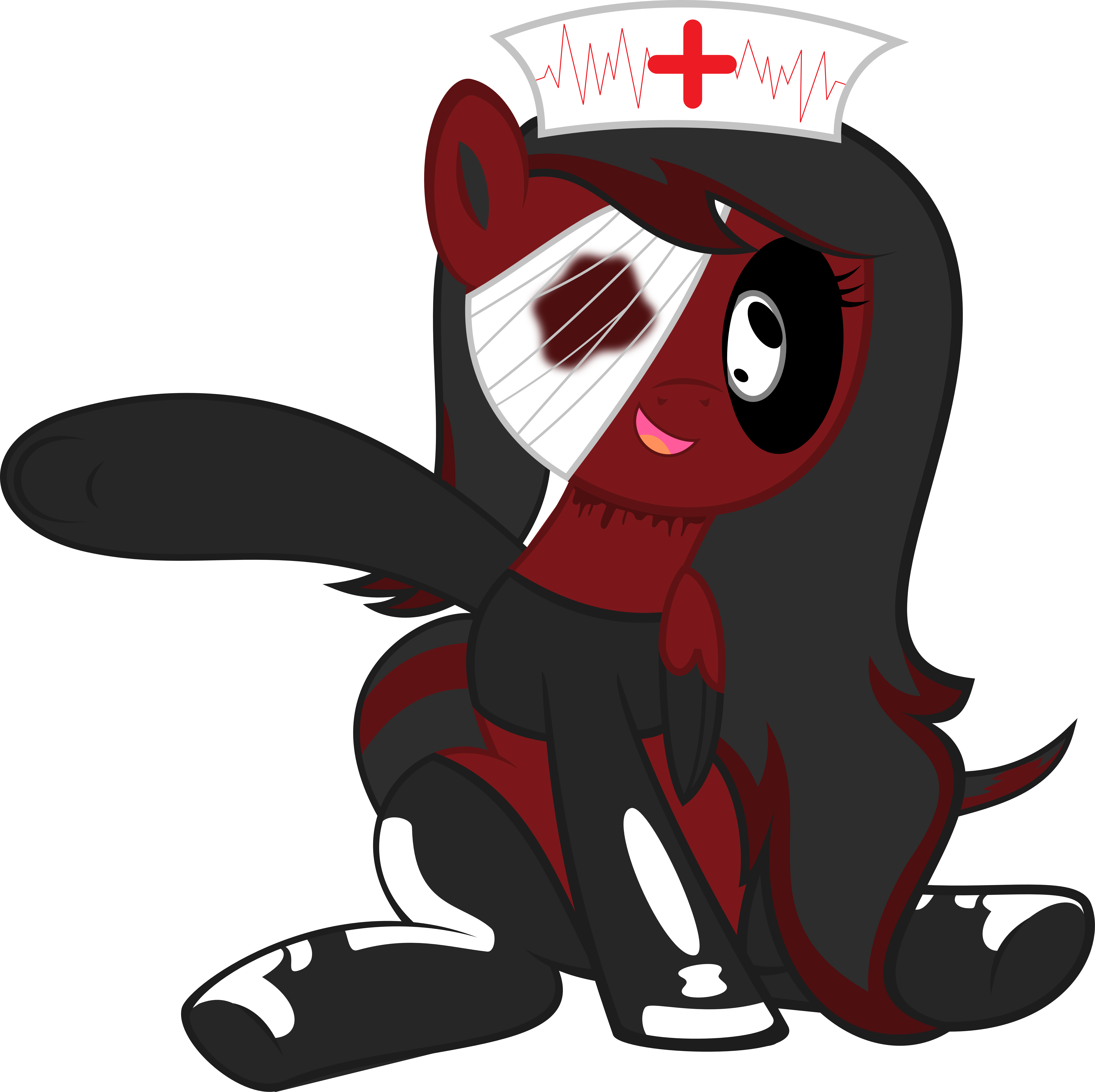 Bloody Mary Pony (6338x6323), Png Download