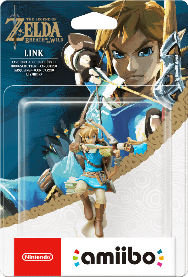 Link Amiibo (the Legend Of Zelda - Legend Of Zelda Breath Of The Wild Link Amiibo (960x960), Png Download