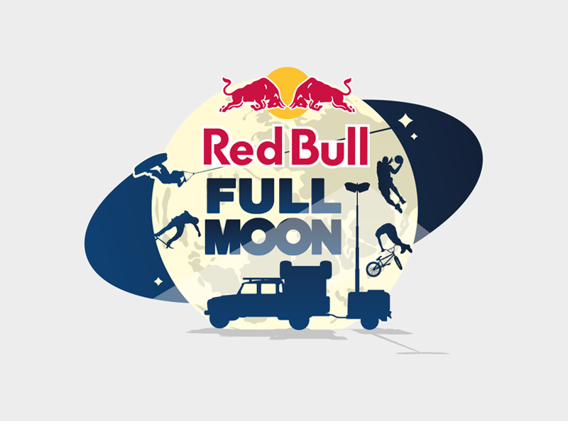 Red Bull Full Moon (800x594), Png Download