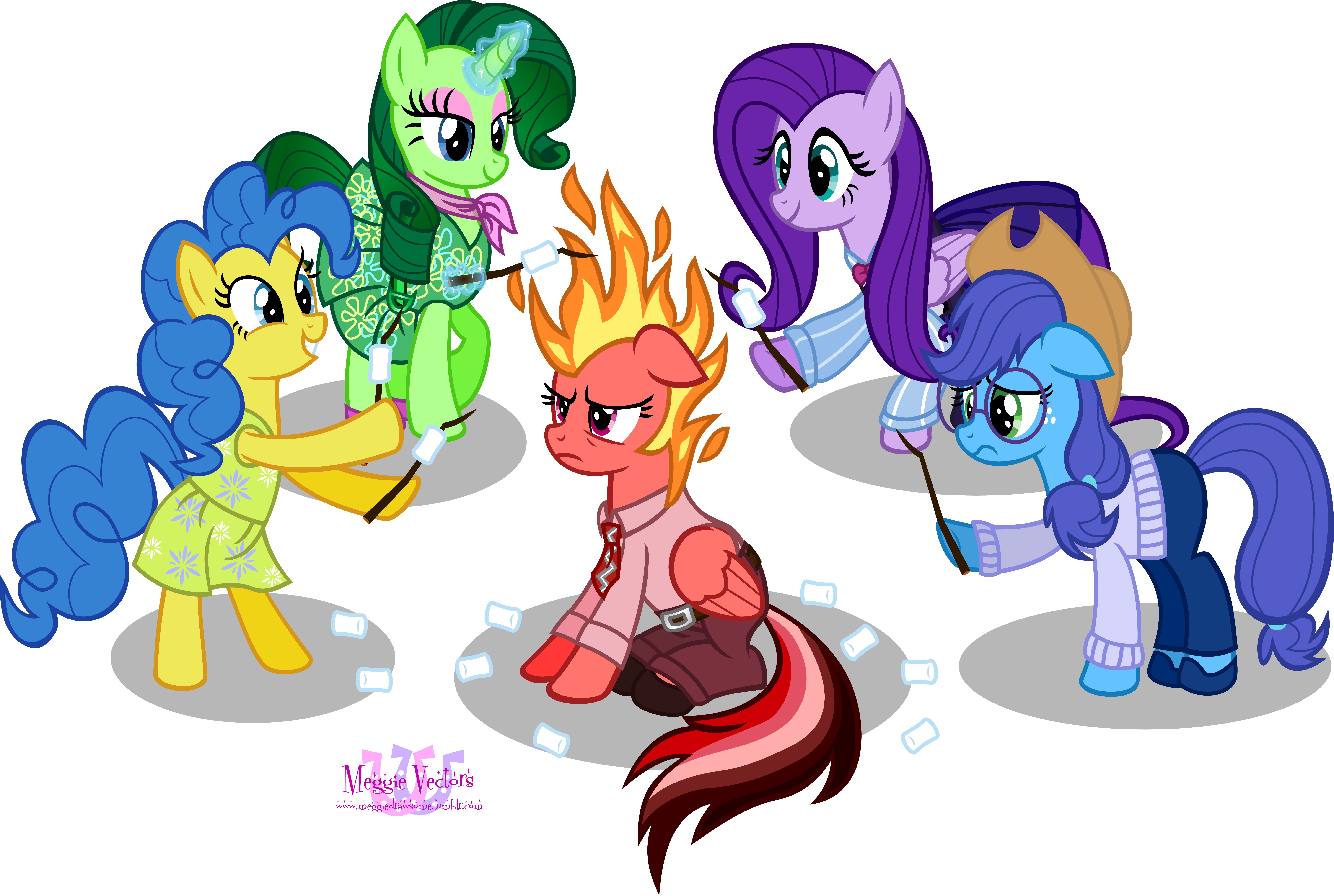 Anger , Applejack, Artist - Fire Anger Inside Out (1280x860), Png Download