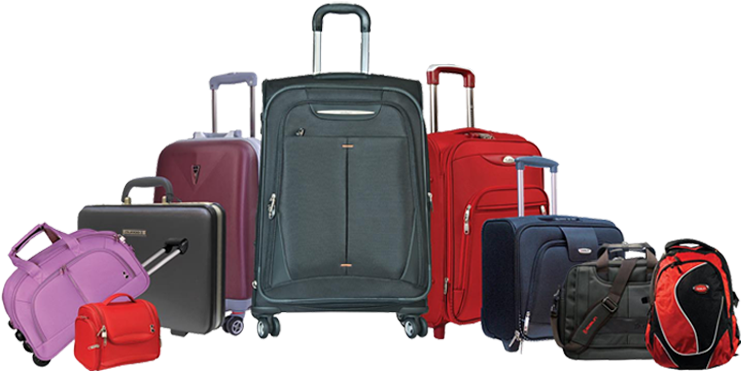 Suitcases & Travel Requisites Trading - Luggage Bags (750x390), Png Download