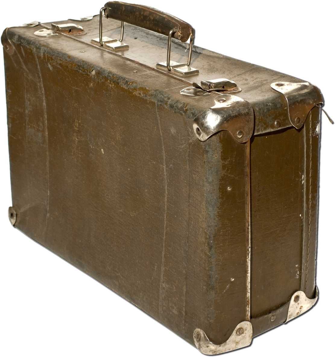 Old Suitcase With Transparent Background Png - Old Suitcase Png (1166x1254), Png Download