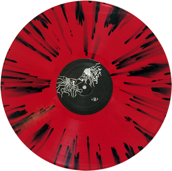 Splatter Vinyl Package - Lp Record (600x600), Png Download