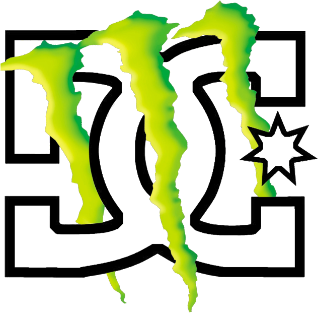Energy Drink Monster Energy Rockstar Red Bull Logo - Dibujos De Monster Energy (640x640), Png Download