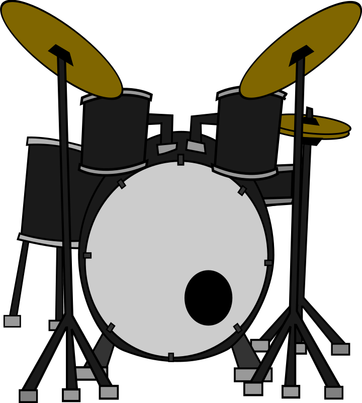 Drumstick 1 Clip Art Download - Drums Clipart Transparent (720x800), Png Download
