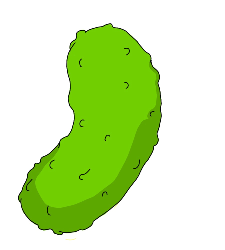 Pickle Transparent - Pickle Clipart (900x1000), Png Download