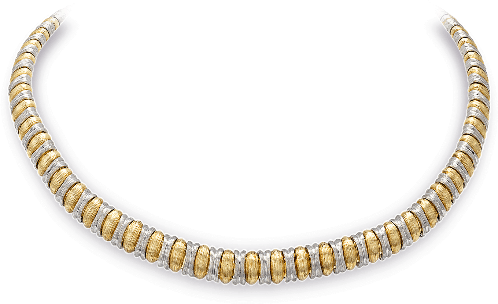 Gold And Platinum Necklace By Henry Dunay (1750x1750), Png Download