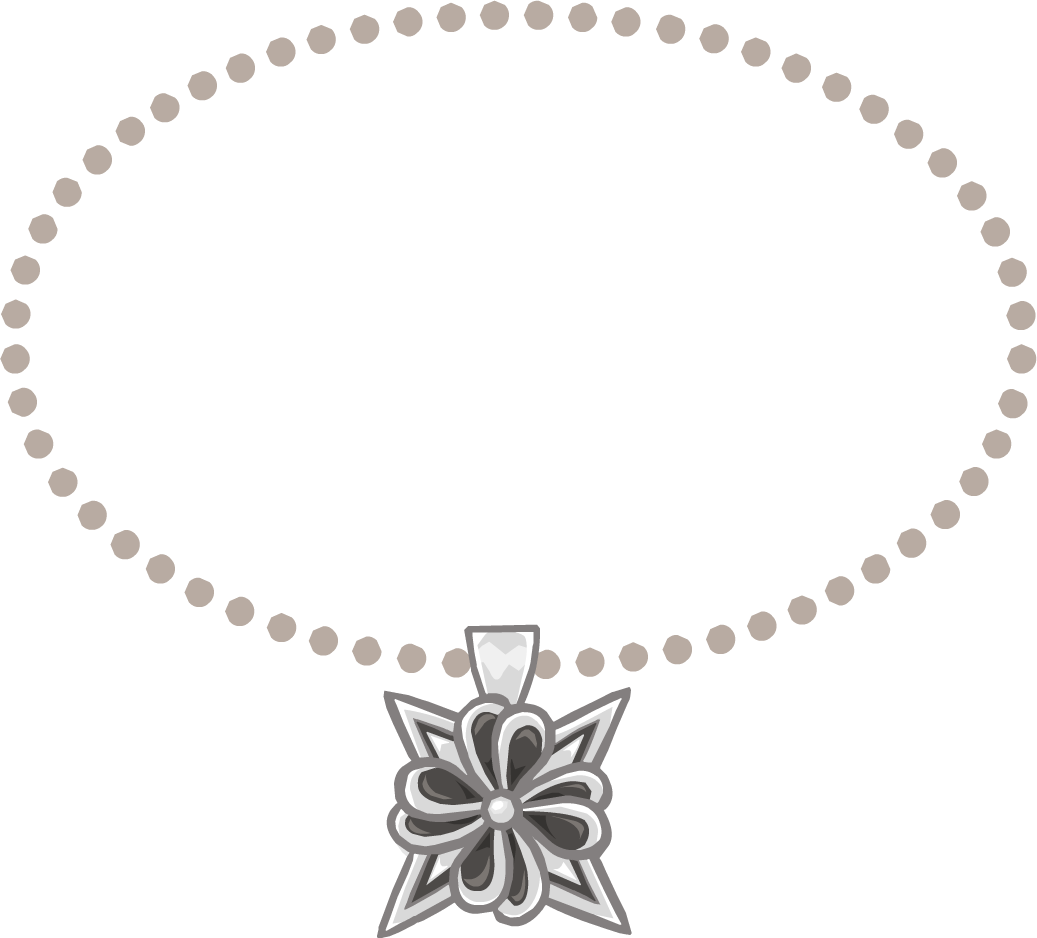 Mckenzie'snecklace - Collar Club Penguin (1037x938), Png Download