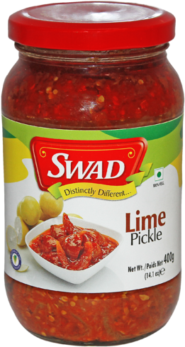Swad Lime Pickle - Swad Alphonso Mango Pulp Sweetened, 850g (277x499), Png Download