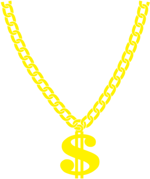 Necklace Clipart Thug Life - Bling Necklace Clipart (400x400), Png Download