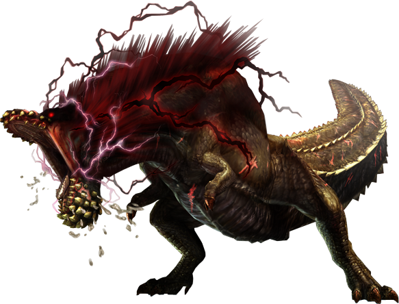The Deviljho, Otherwise Known As The Pickle Of Death - Death Pickle Monster Hunter (583x444), Png Download