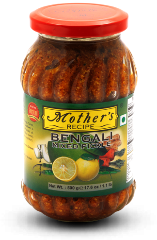 Mixed Pickle Bengali - Mother's Recipe Karnataka Cut Mango Pickle (324x494), Png Download