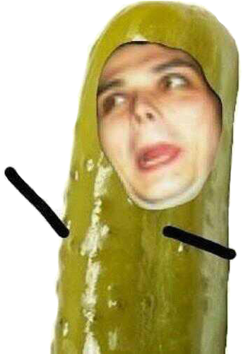 This One Better Be Fuckin' Transparent Or I Will Delete - Gerard Pickle (500x500), Png Download