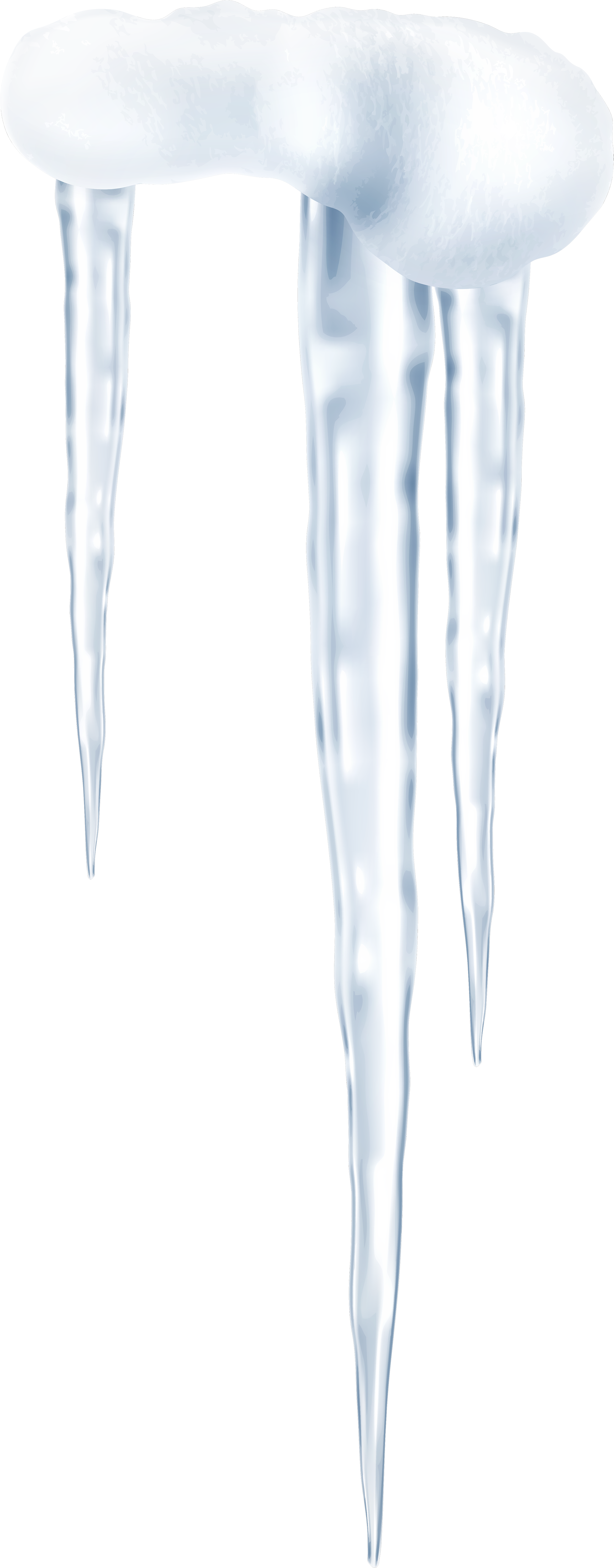 Icicles Png Clipart - Icicle Legs Transparent (2068x5138), Png Download