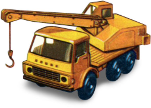 Dodge Truck Icon Free Images At Clker - Crane Truck Clip Art (600x600), Png Download