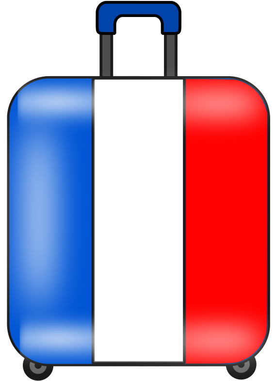 Free To Use &, Public Domain Suitcase Clip Art - Travel Bags Clip Art (566x800), Png Download