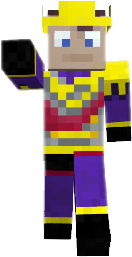 Fh Hero King Minecraft - Hero Fable Heroes Minecraft (271x518), Png Download