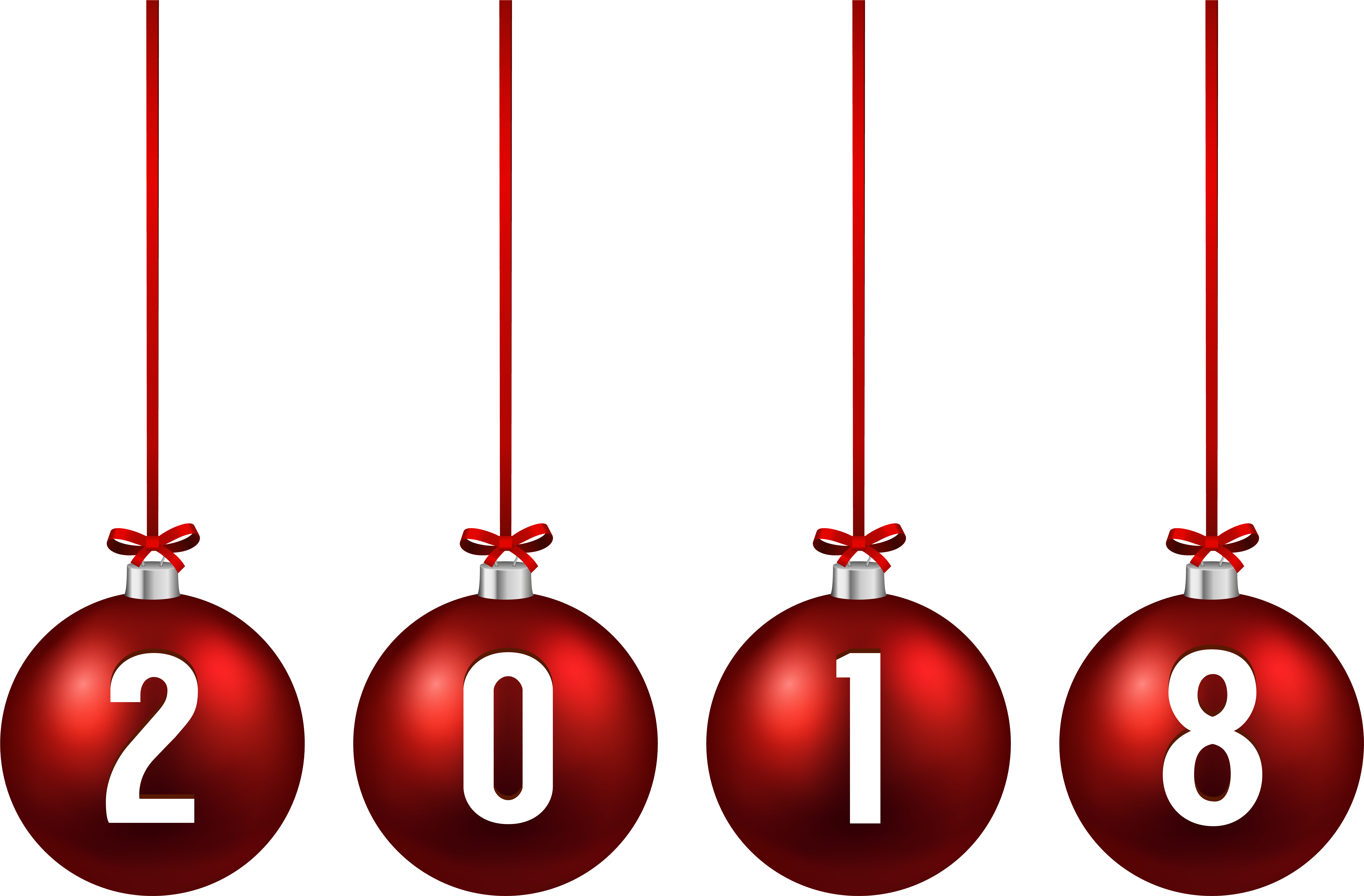 Christmas Ornament New Year Clip Art - Christmas Balls .png (8000x5228), Png Download