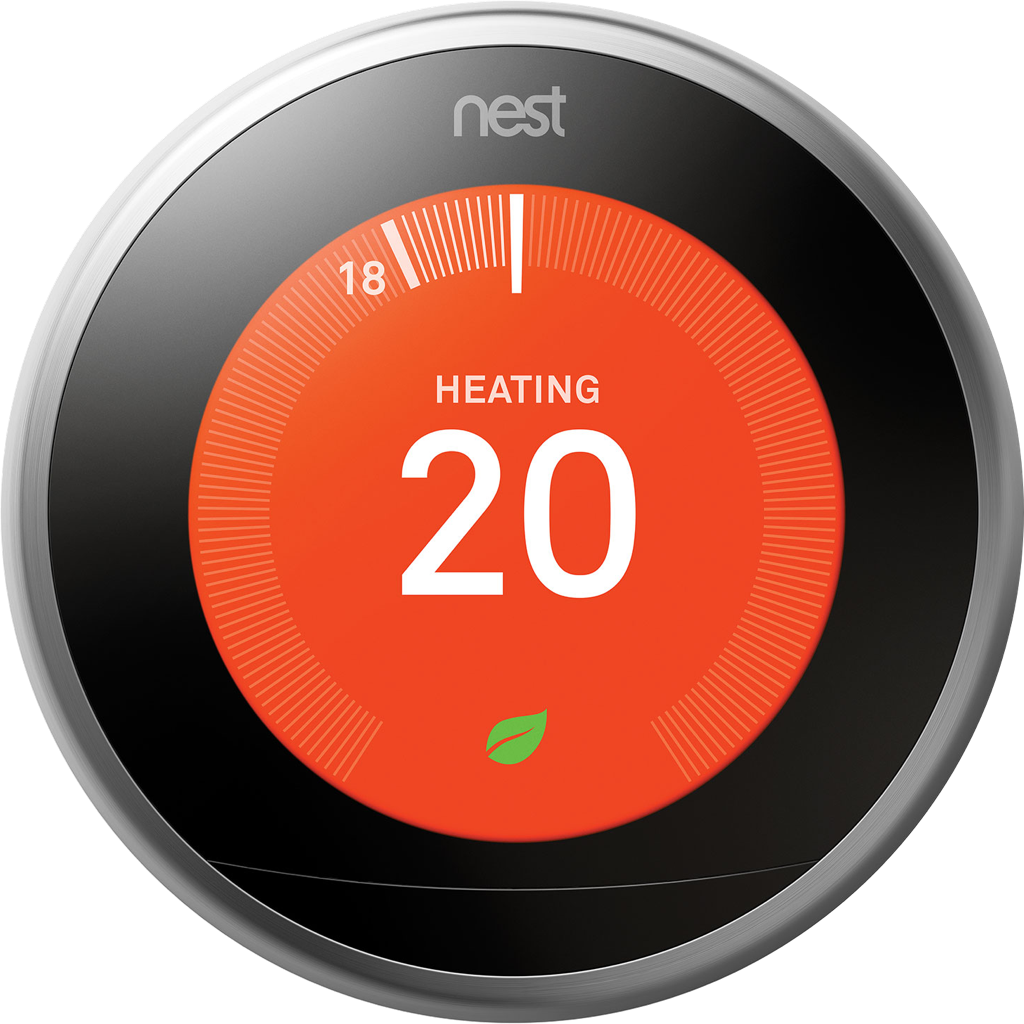 Download Attachment - Nest Thermostat (1024x1024), Png Download