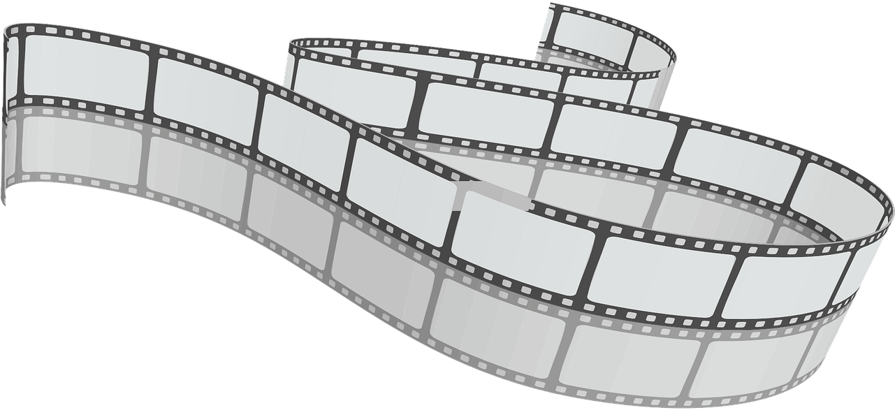 Filmstrip-1174228 - Film Tape Transparent Background (1280x640), Png Download
