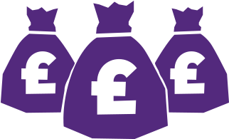 Icon Bags Money - Cat (353x353), Png Download