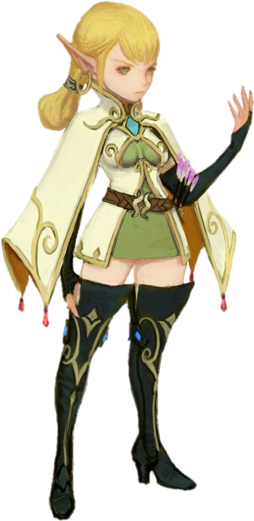 Ithilien - Dragon Nest Character Design (520x1045), Png Download