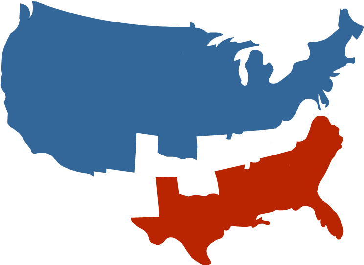 Clipart Resolution 880*880 - Athletic Training Licensure Map (880x880), Png Download