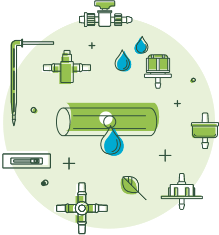 Netafim Drip Irrigation - Netafim (442x474), Png Download