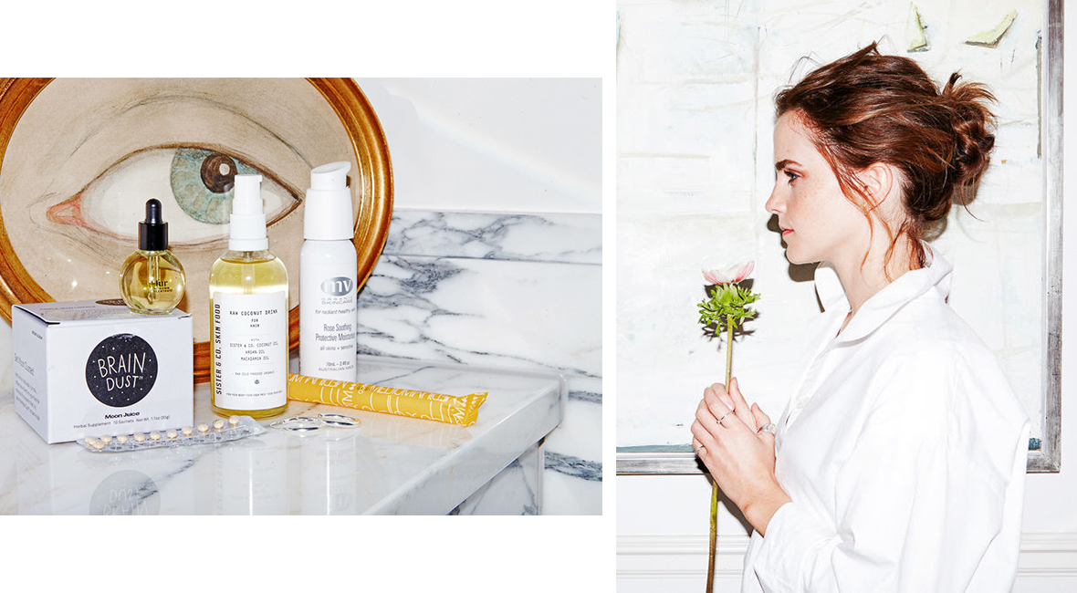 I Use Fur Oil Dr Hauschka Emma Watson Full Size Png Download Seekpng