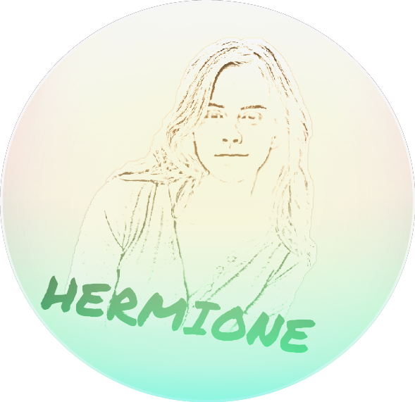 Hermione Emma Watson - Sketch (589x571), Png Download