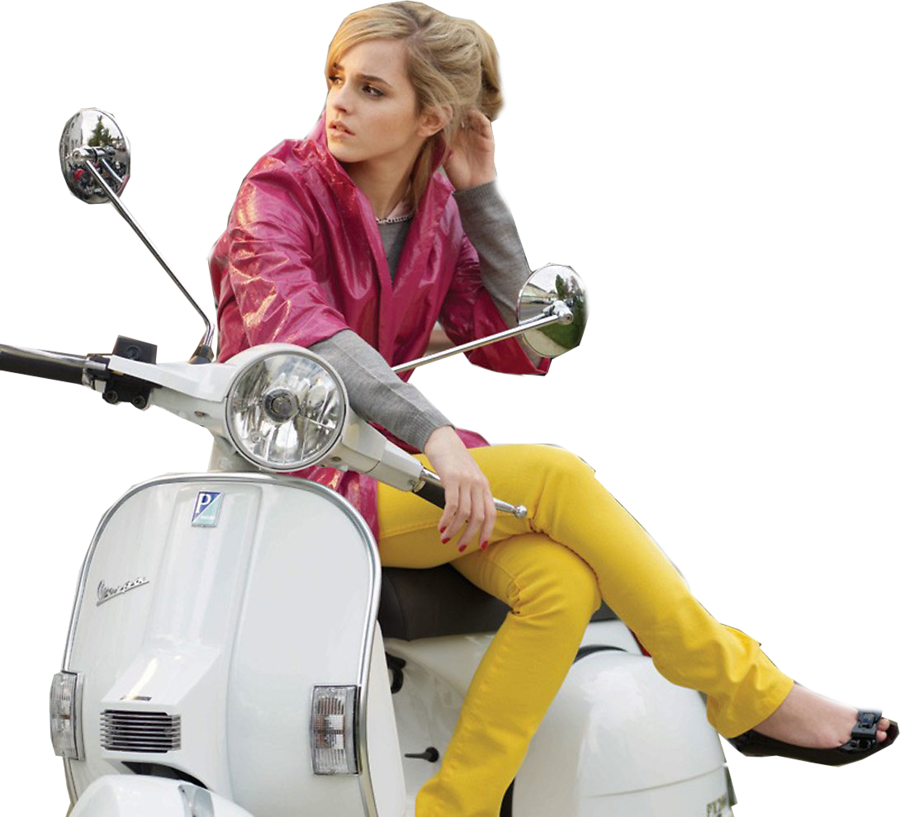 Pp Zendík S - George Clooney Vespa (900x817), Png Download