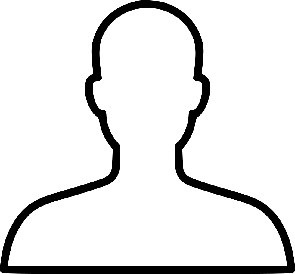 Account Avatar Face Head Person Profile User Comments - Person Line Icon Png (980x910), Png Download