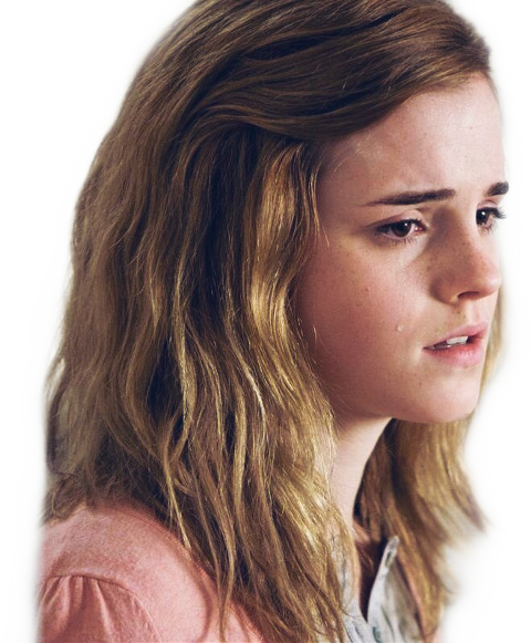 Hermione Granger Sad (480x581), Png Download