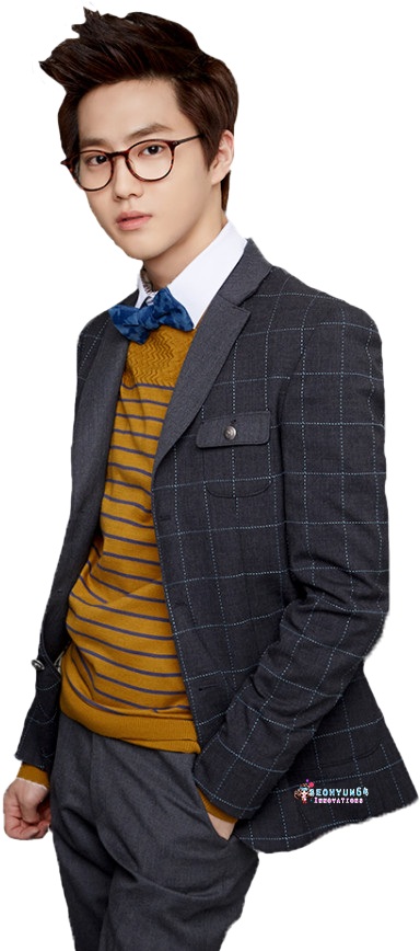 Suho Exo Png (600x900), Png Download