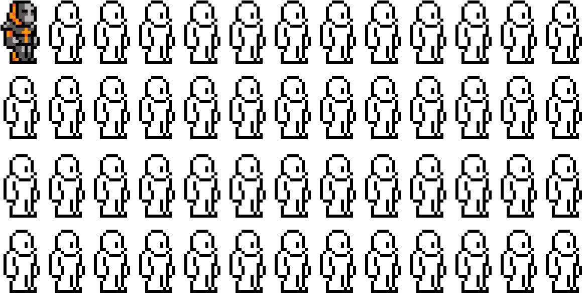 Terraria Character Collab (1200x600), Png Download
