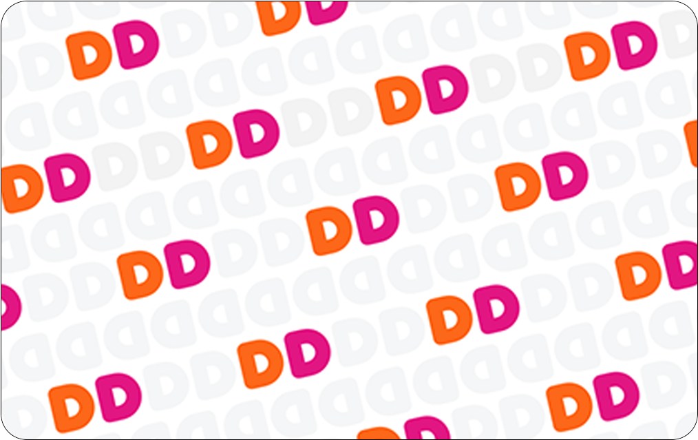 Dunkin' Gift Card (1015x1015), Png Download